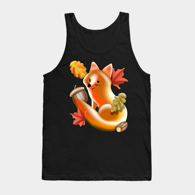 Red fox for The Fall of the Patriarchy, redfox Tank Top by AdishPr